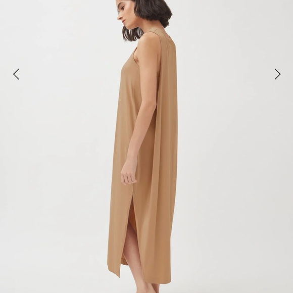 Cuyana Drape-Back Dress - Picture 2 of 8